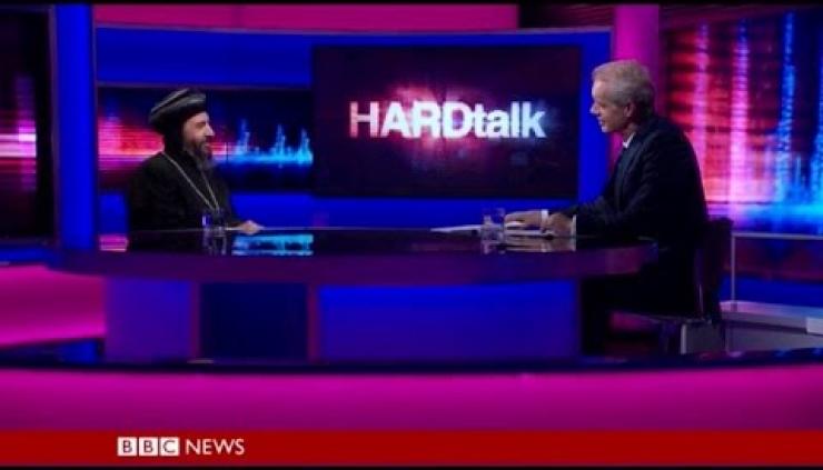 Bishop Angaelos Interviewed On BBC TV HARDtalk Regarding Christians And ...